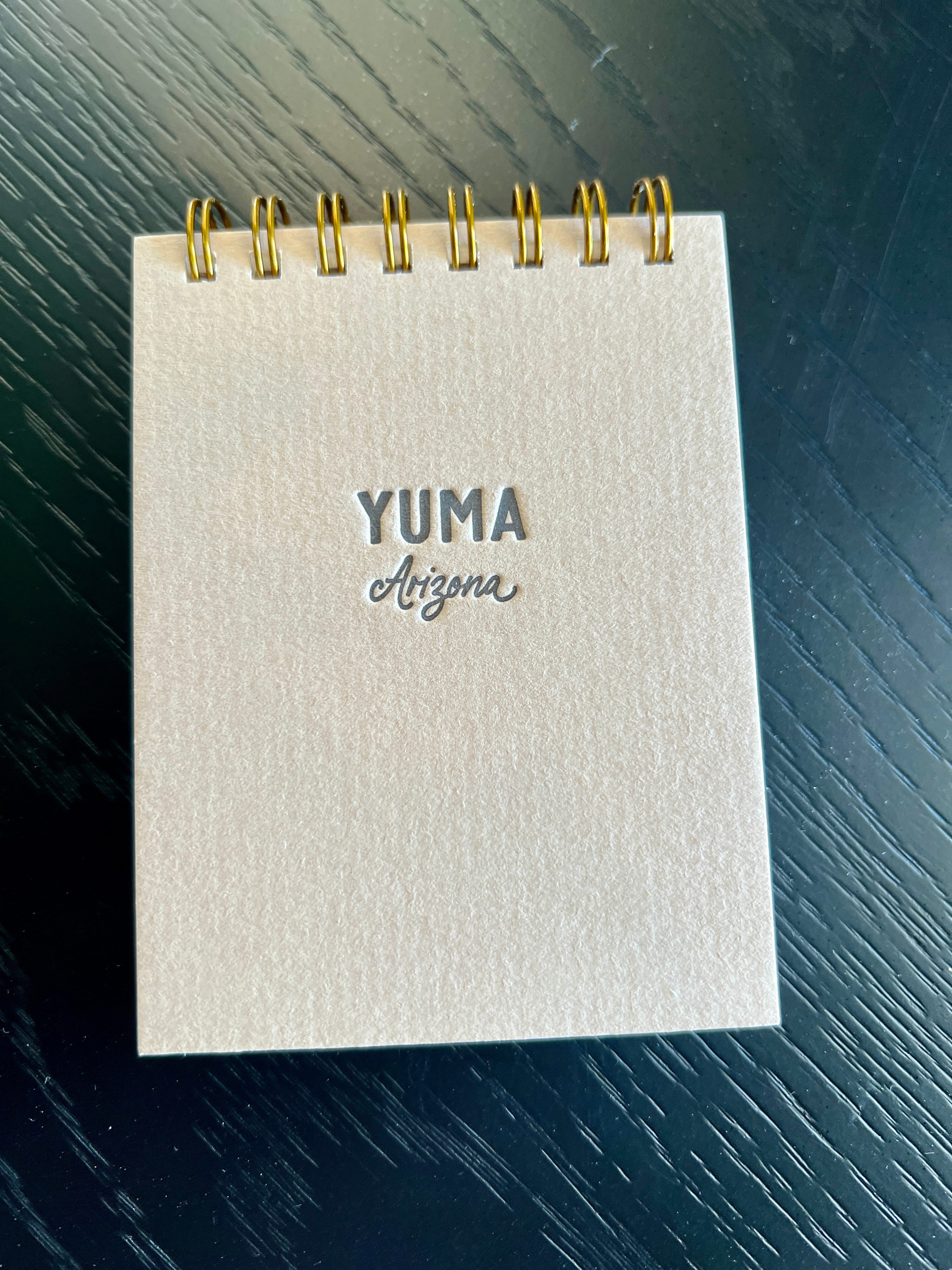 Yuma City Jotter Notebook