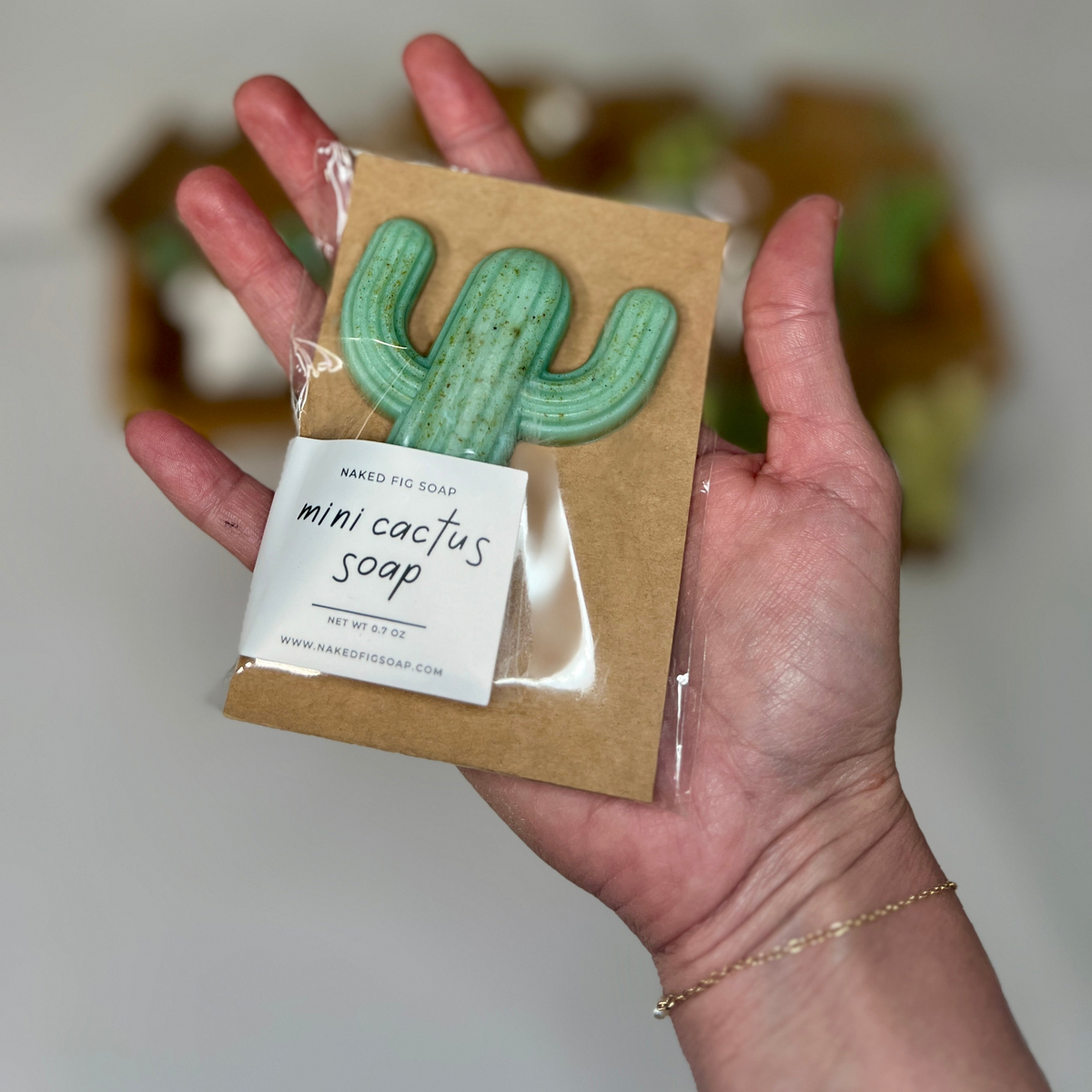 soap cactus Mini Cactus Soap