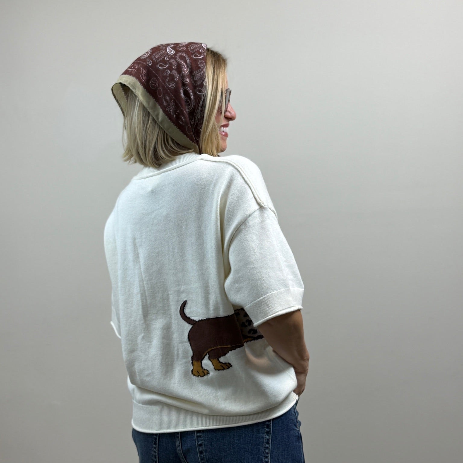 Dachshund Sweater Top