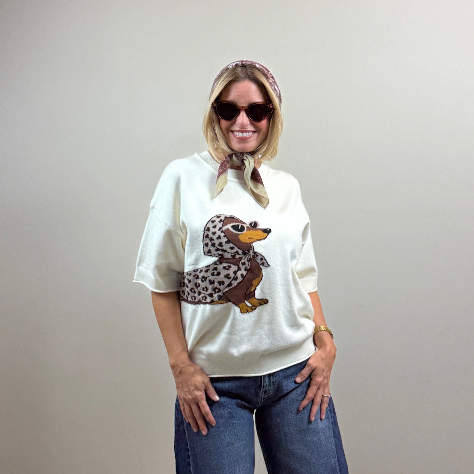 Dachshund Sweater Top