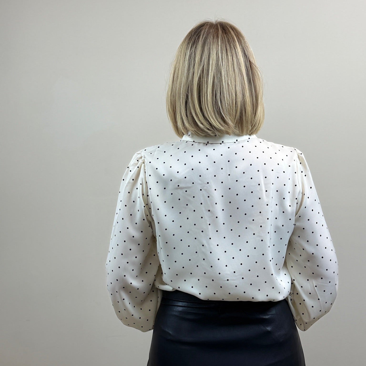 Polka Dot Pearl Blouse