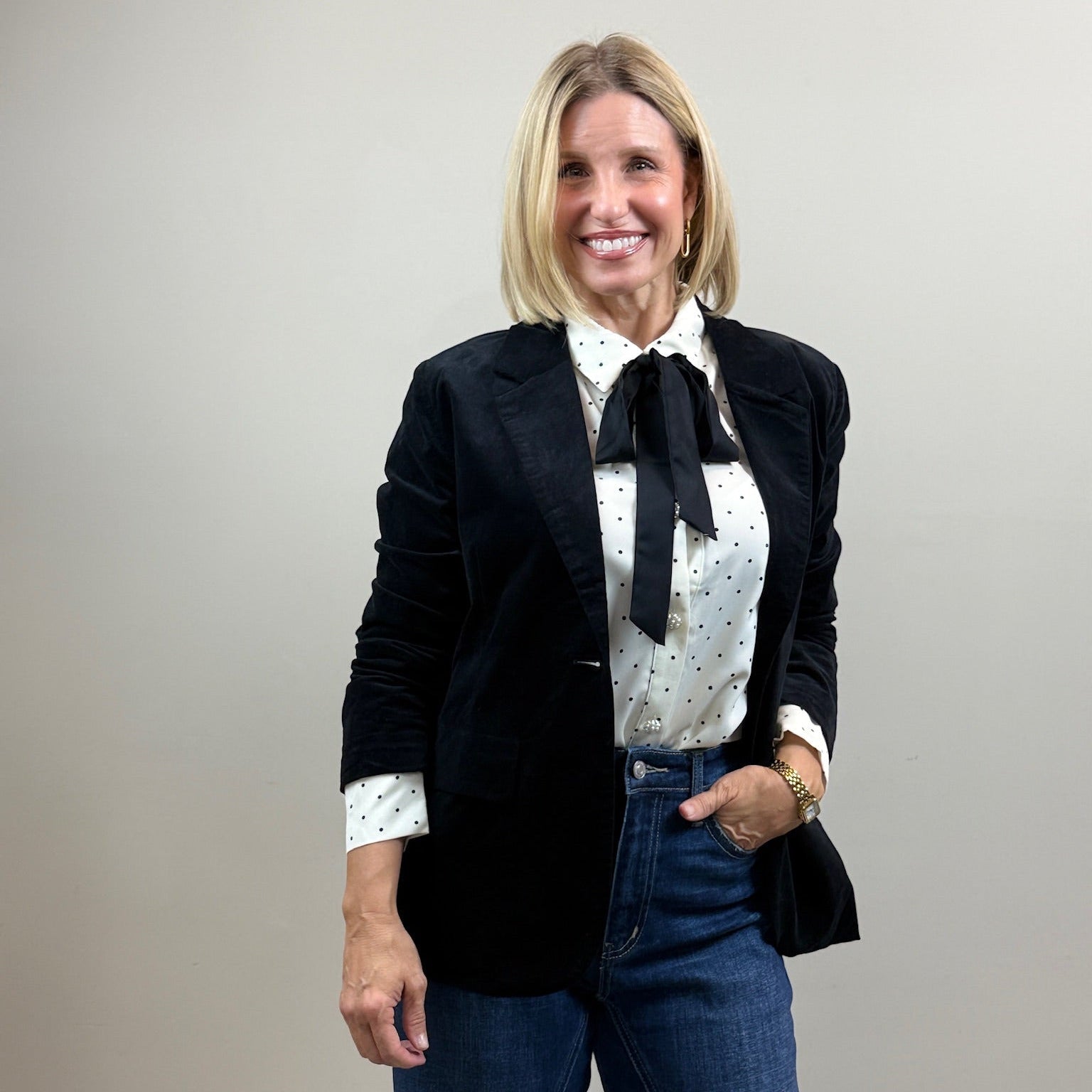 Corduroy Blazer Jacket