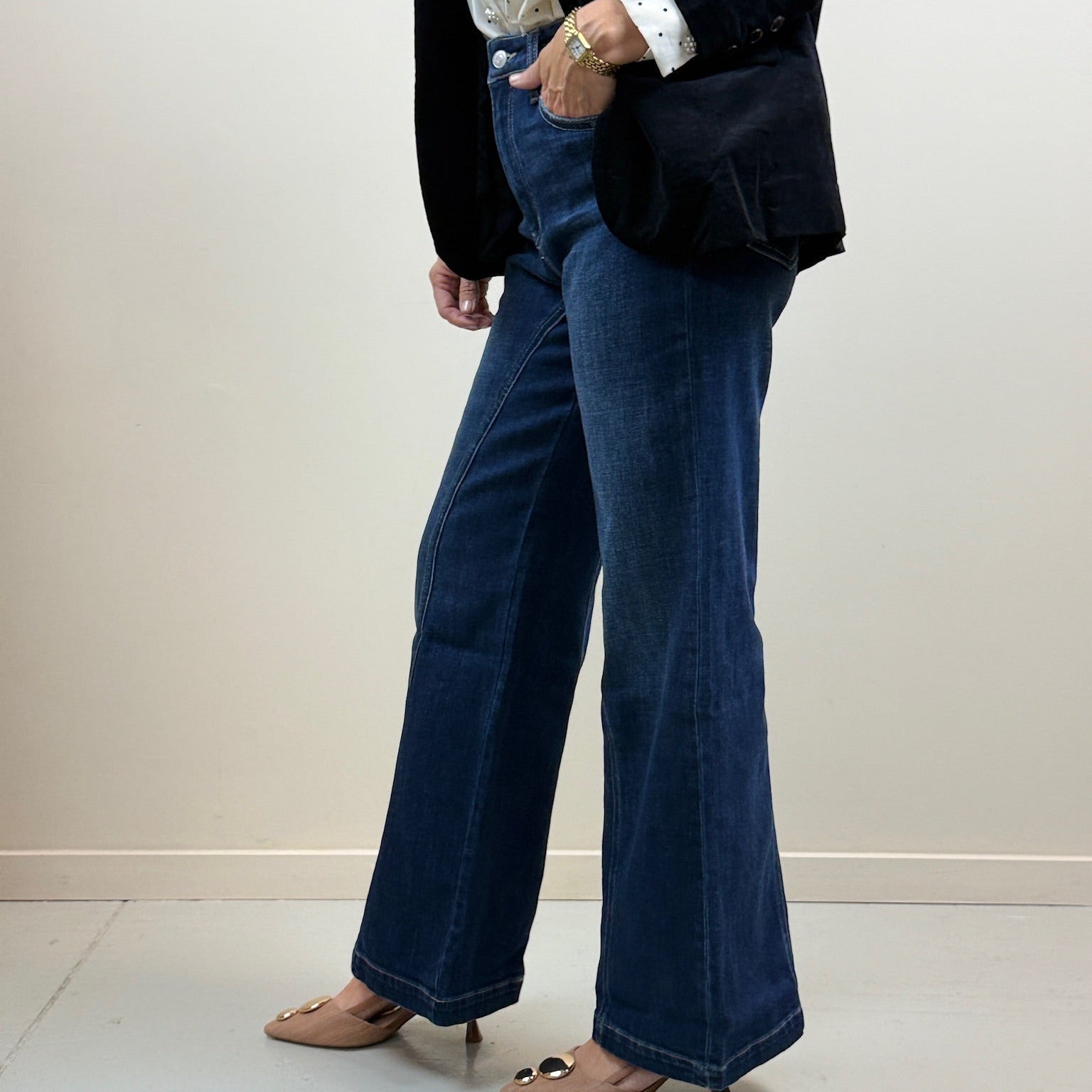 Ultra High Rise Flare Jeans