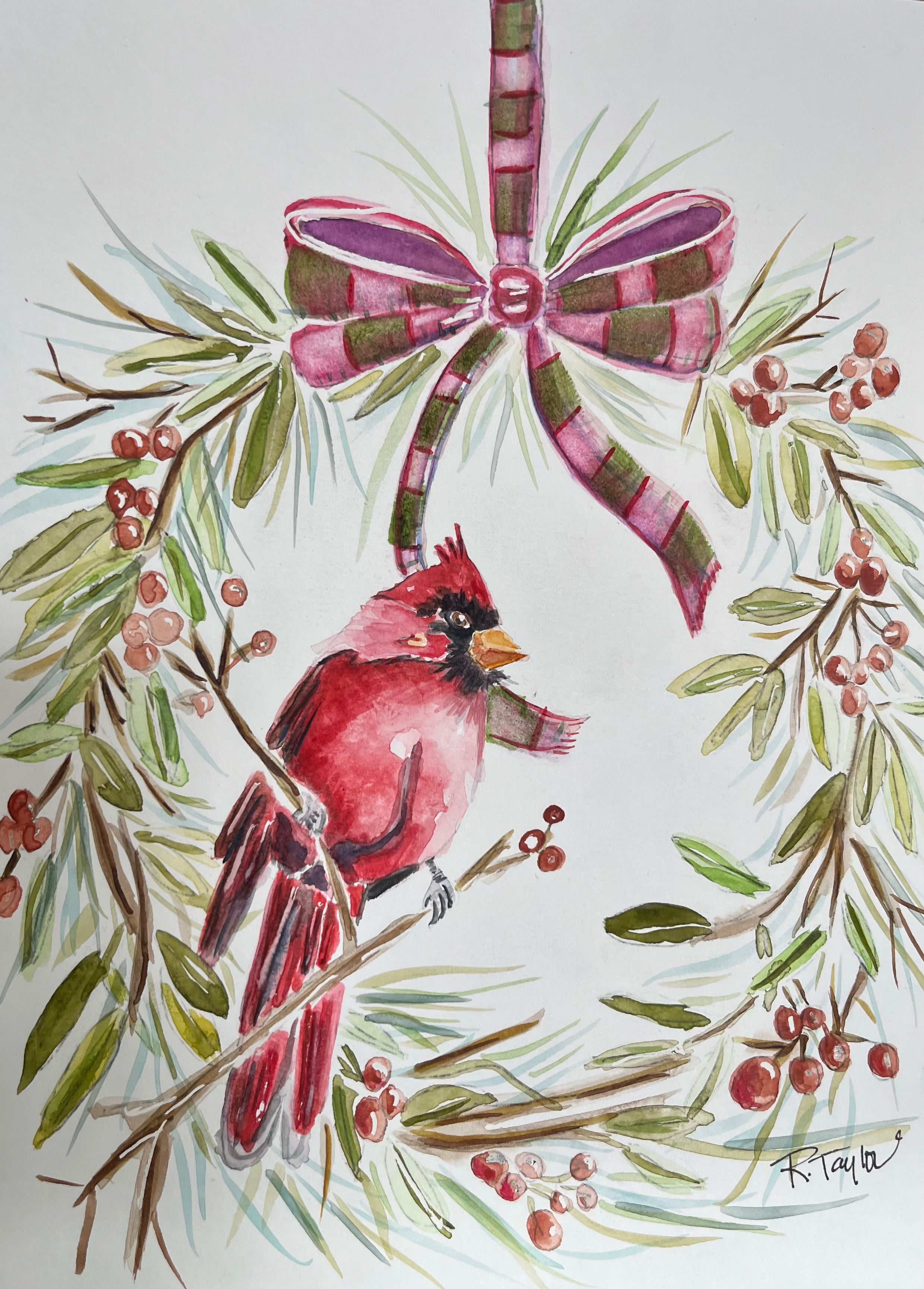 December Watercolor Class December 5, 2026