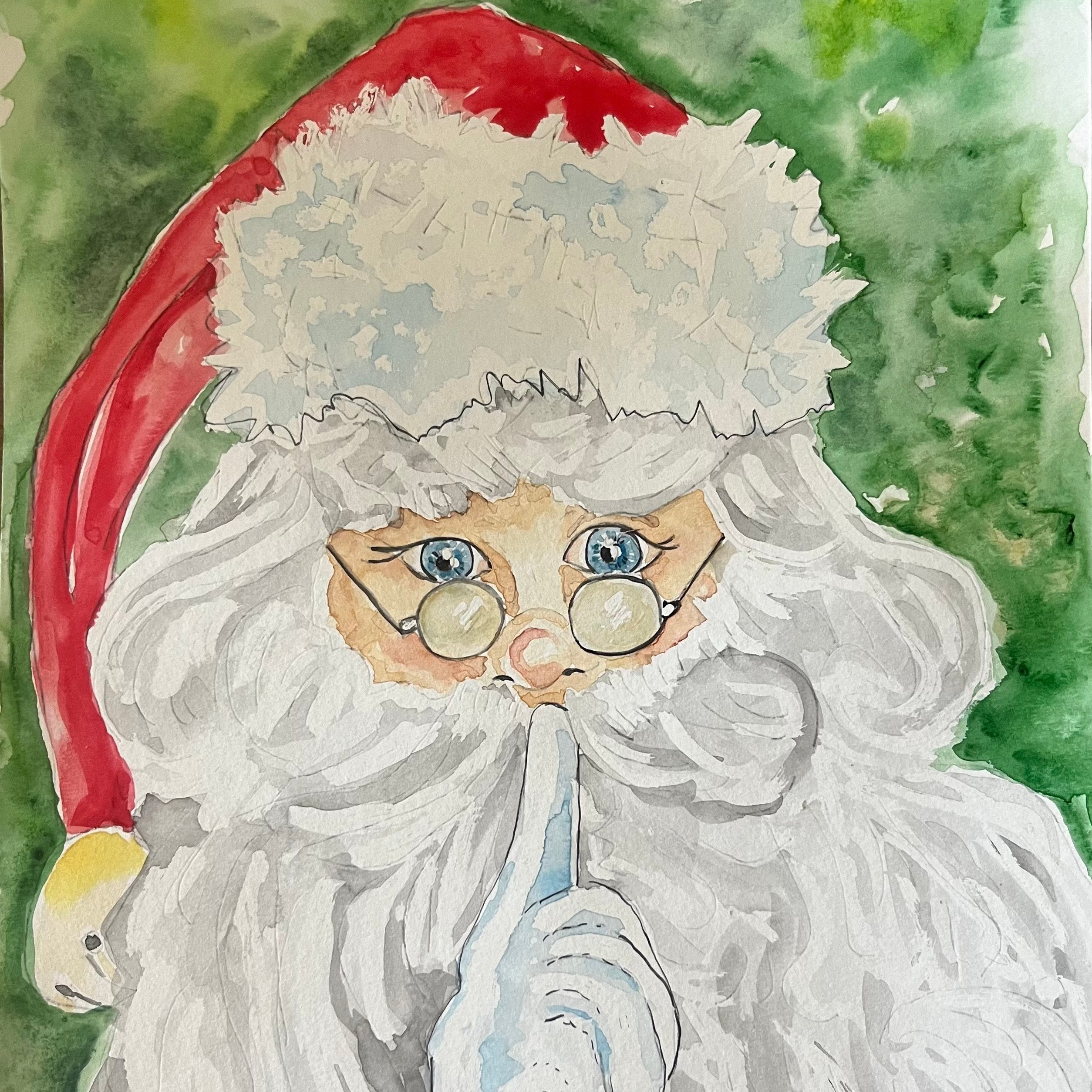 Christmas Watercolor Workshop - Oct 5