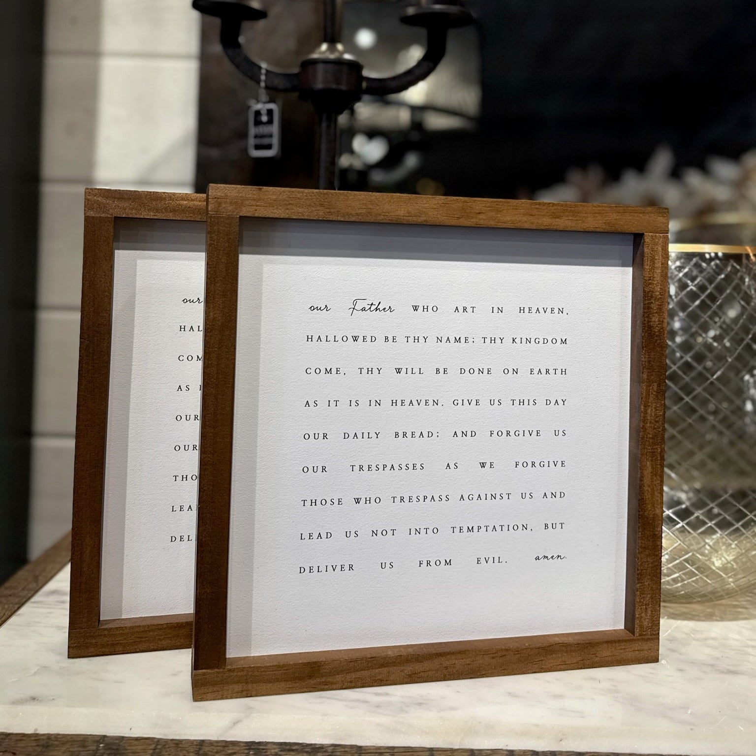 13 x 13 The Lord's Prayer