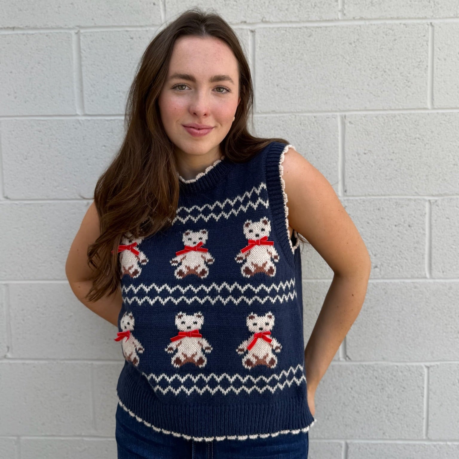 Teddy Bear Sweater Vest