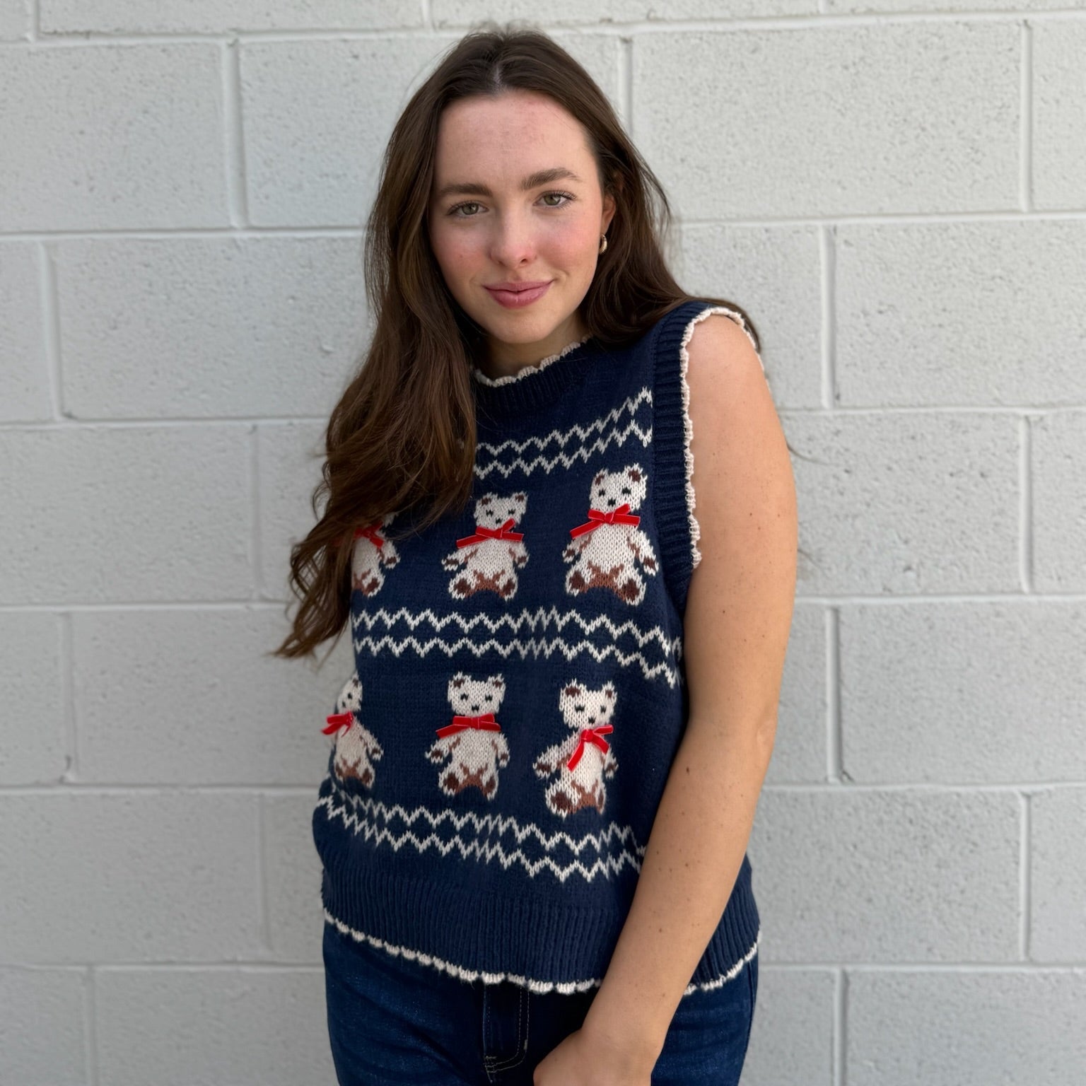 Teddy Bear Sweater Vest