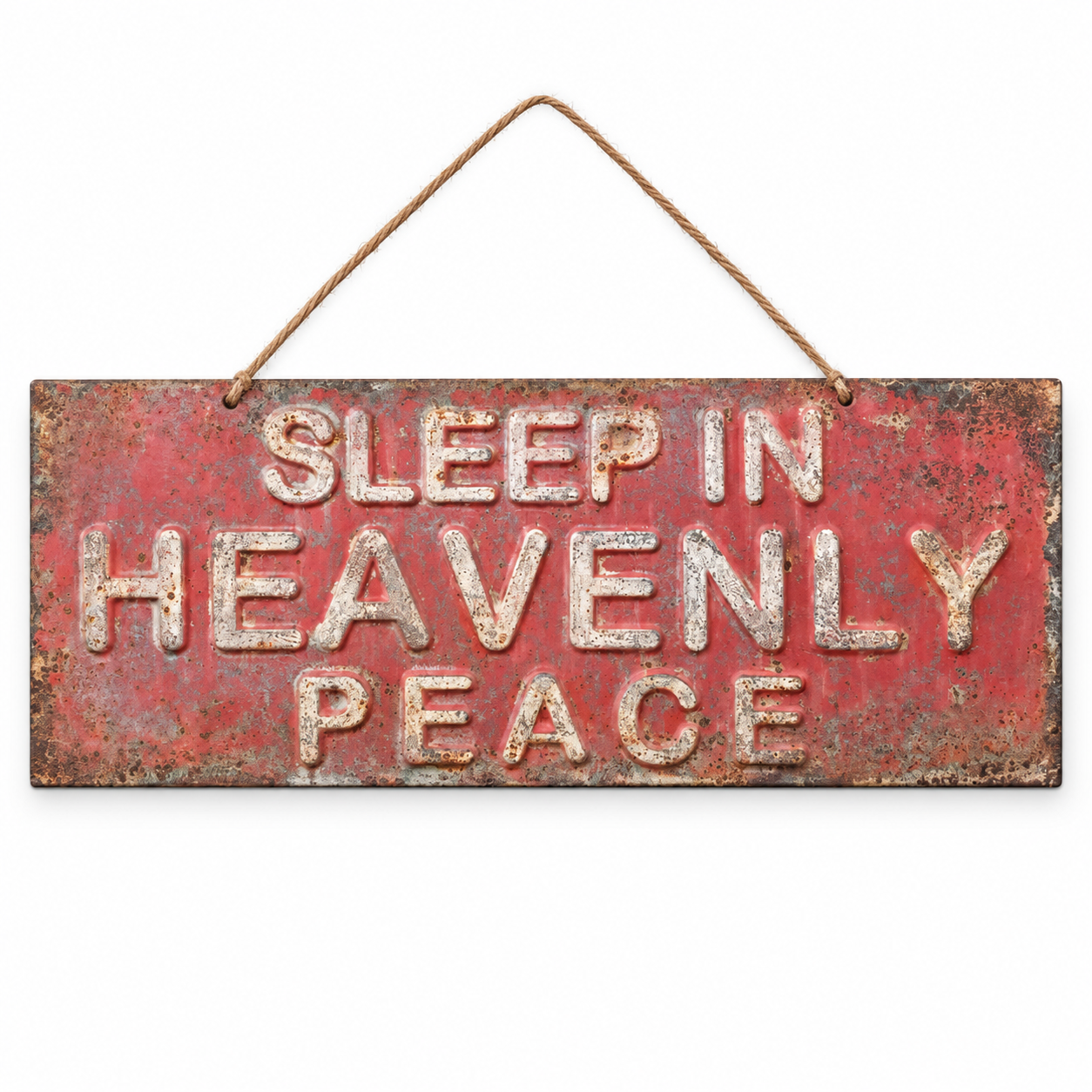 Red Sleep in Heavenly Peace Sign