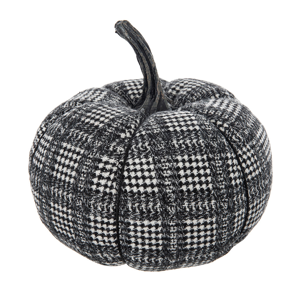 Plaid Fabric Pumpkin