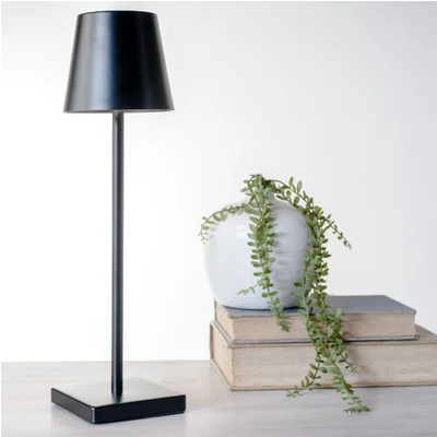 Rechargeable Black LED Lamp