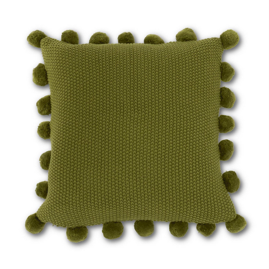 Sage Stitch Knit Pillow