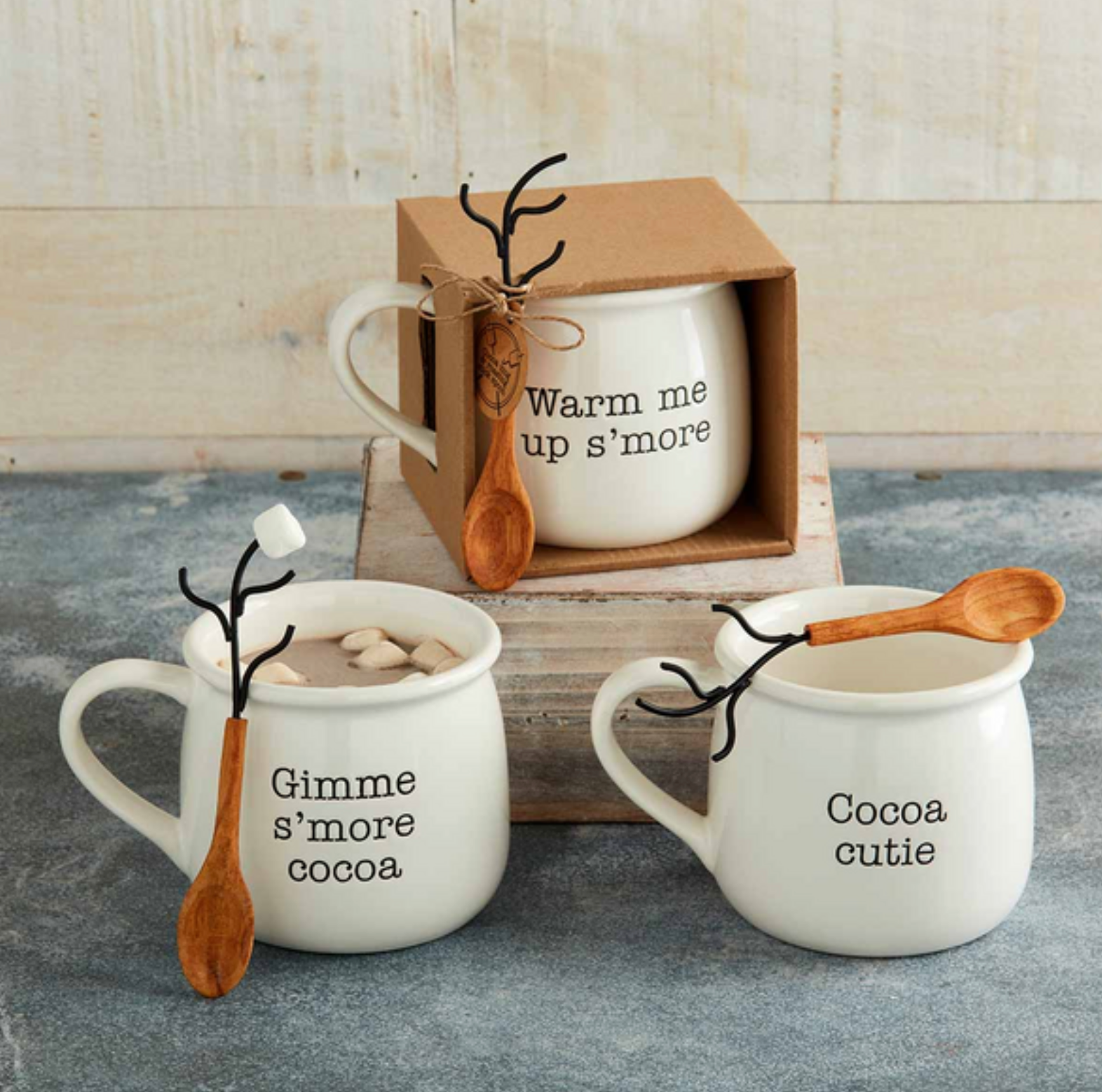 Hot Cocoa Mug Set