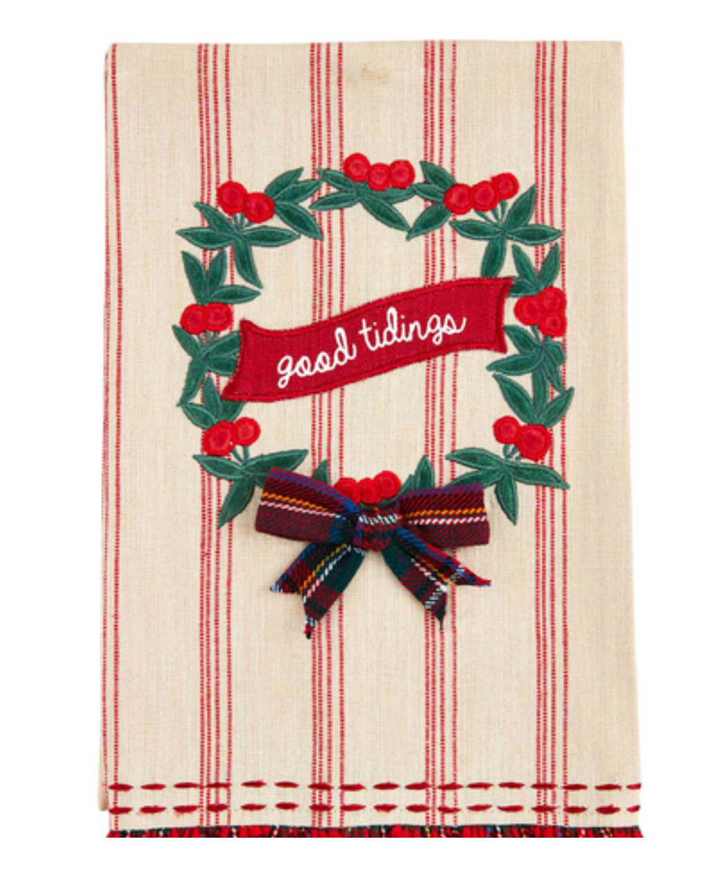 Christmas Applique Towel