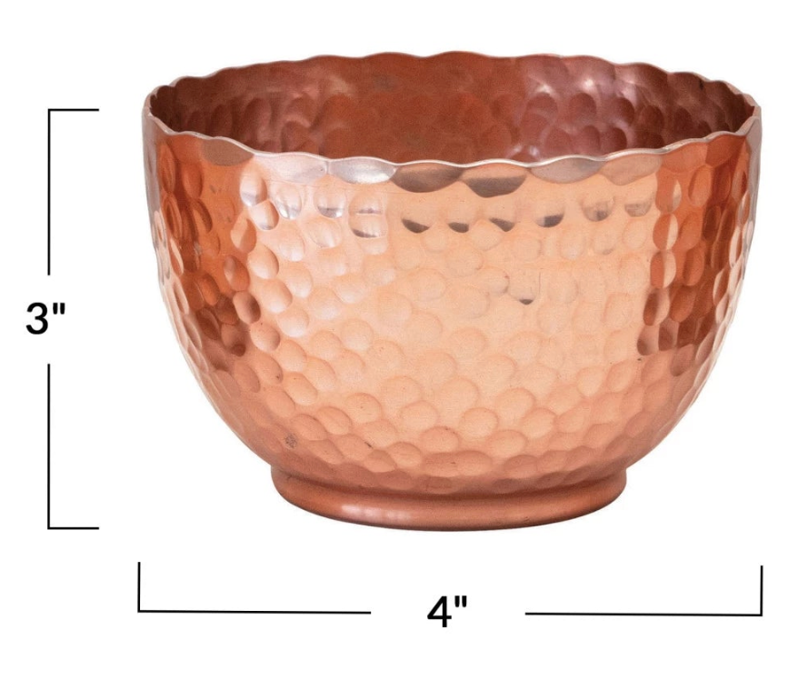 4" Copper Bowl