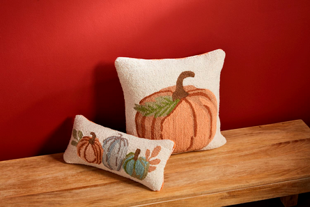 Pumpkin Wool Pillow