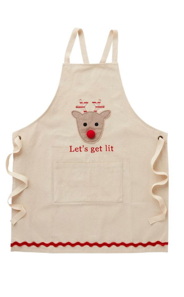 Reindeer Light Up Apron