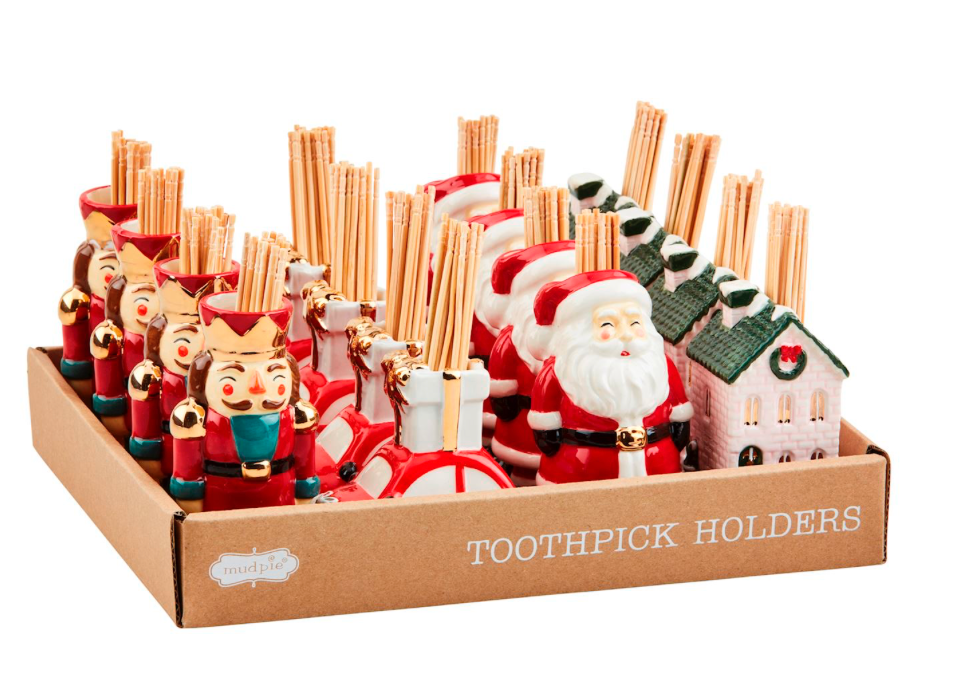 Holiday Toothpick Caddy Sets