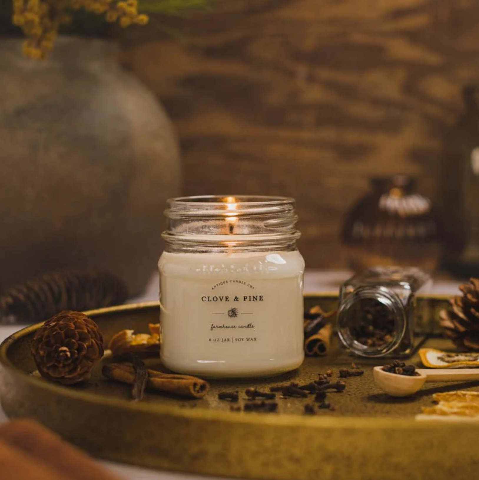 Clove & Pine Candle