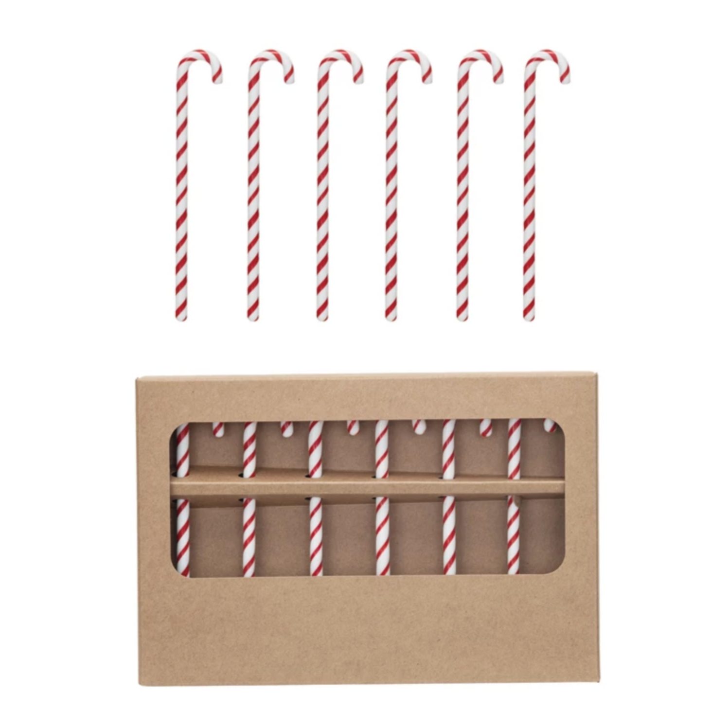 Candy Cane Stir Sticks Set