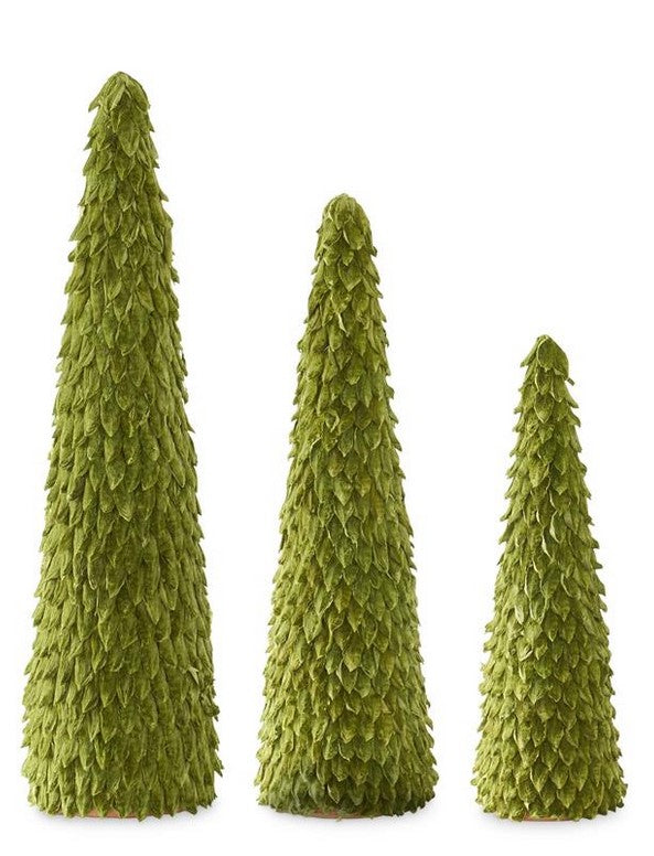 Green Petal Leaf Cone Trees