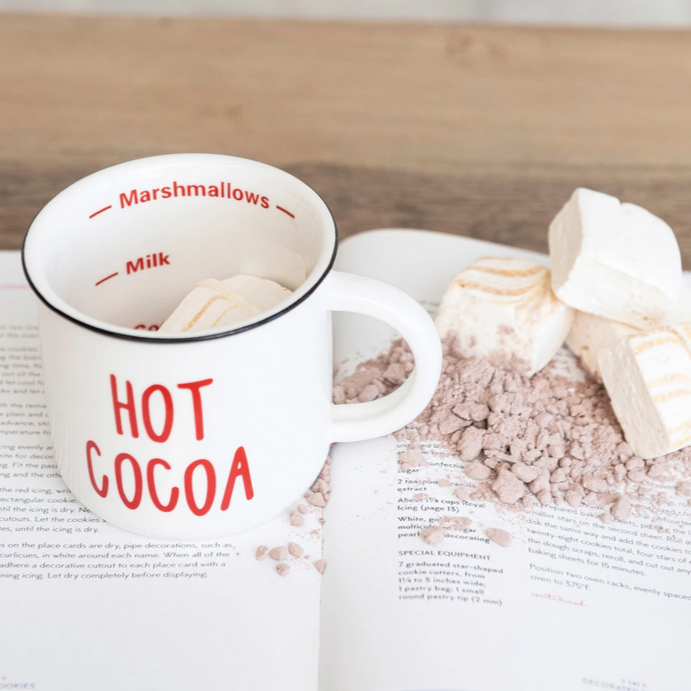 Stoneware "Hot Cooa" Mug