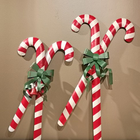 Double Candy Cane Sticks