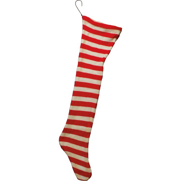 Red and White Jumbo Stocking