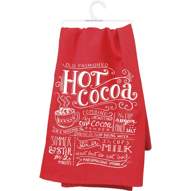 Hot Cocoa Tea Towel