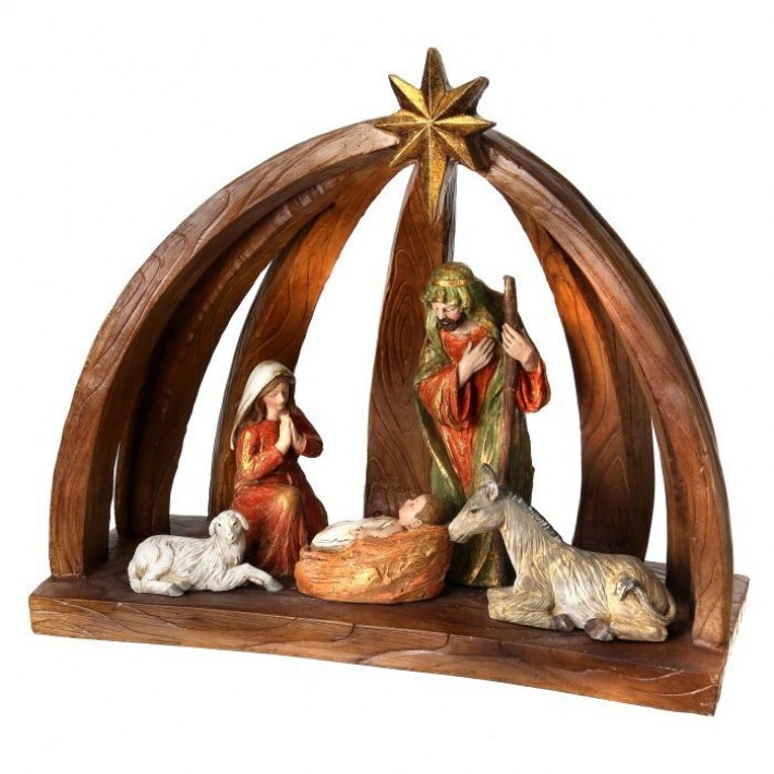 Arch Star Nativity