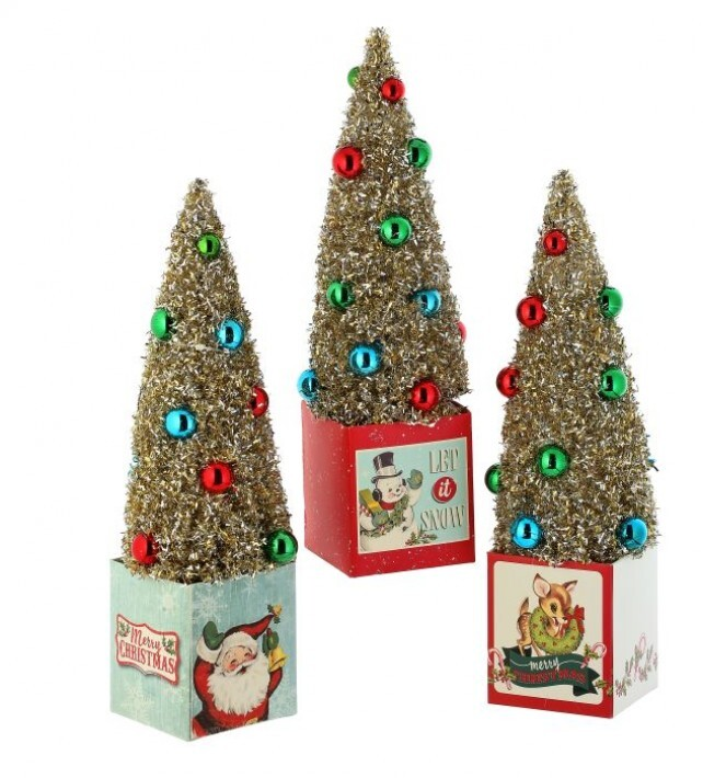 Retro Tree Gift Box