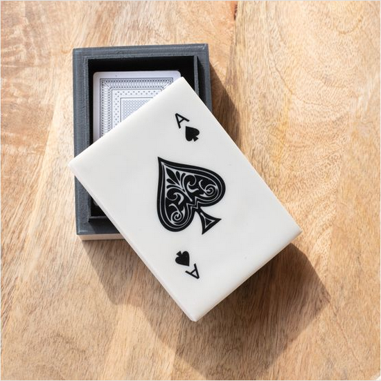 Resin Card Box With Cards