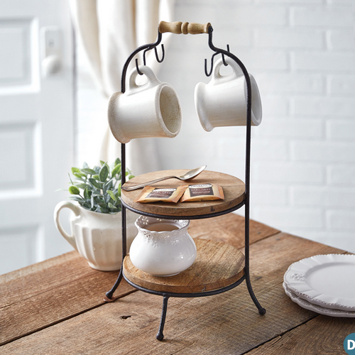 Two Tier Mug Rack