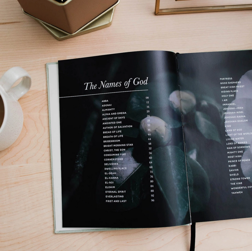 The Names Of God | Coffee Table Book