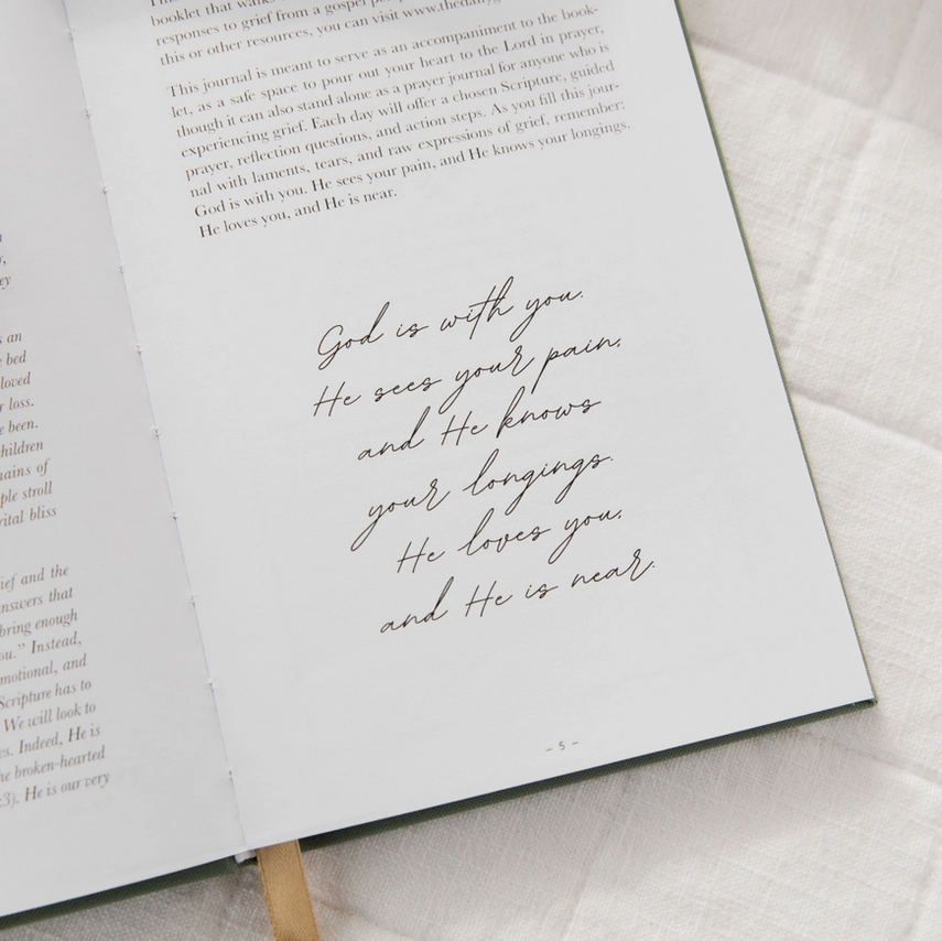 Praying Scripture For Grief and Loss Journal