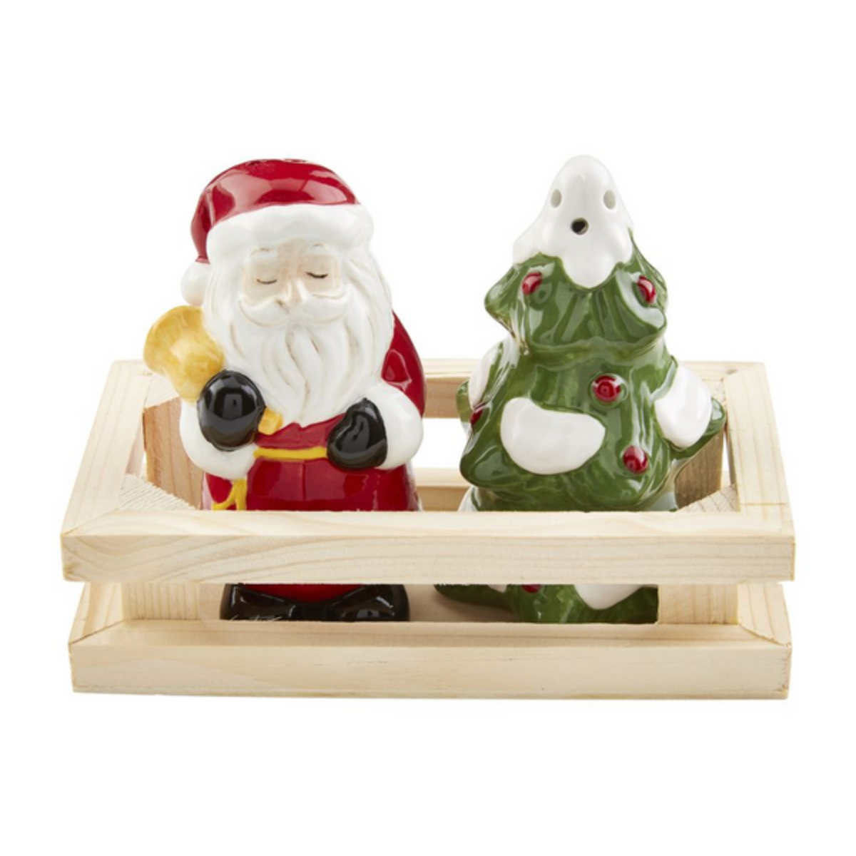 Santa and Tree Salt & Pepper Shaker