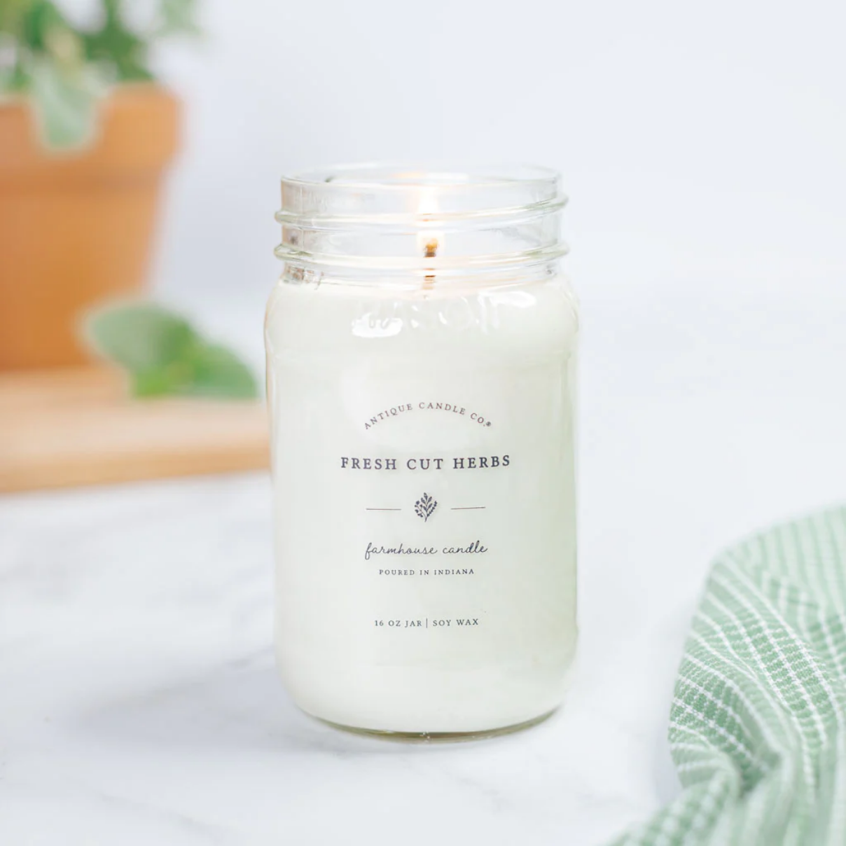 Fresh Cut Herbs Candle