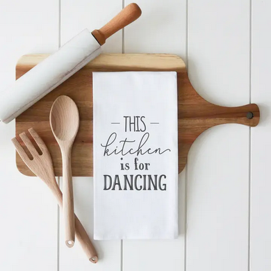 Dancing Tea Towel