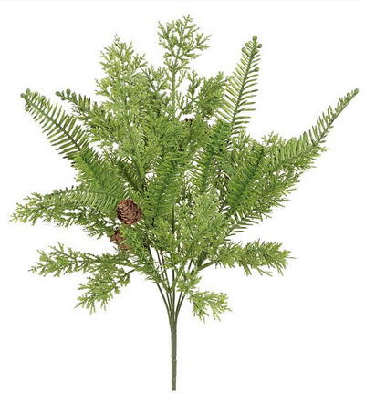 16.5" Mixed Cedar and Hemlock Spray