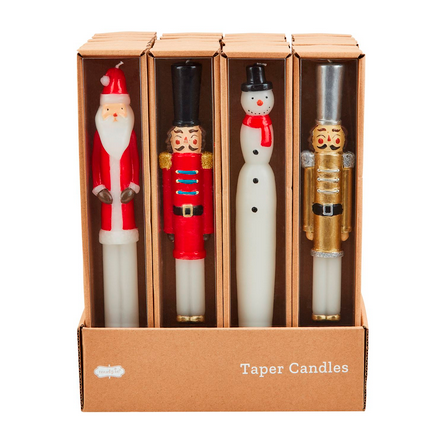 Christmas Figurine Tapers