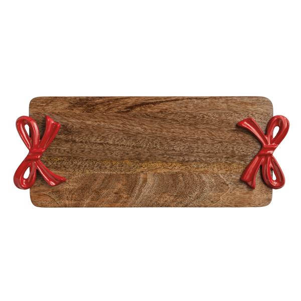 Wood Board With Bow Handles