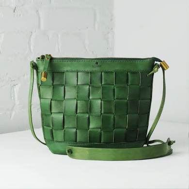 Woven Cross-Body Bag