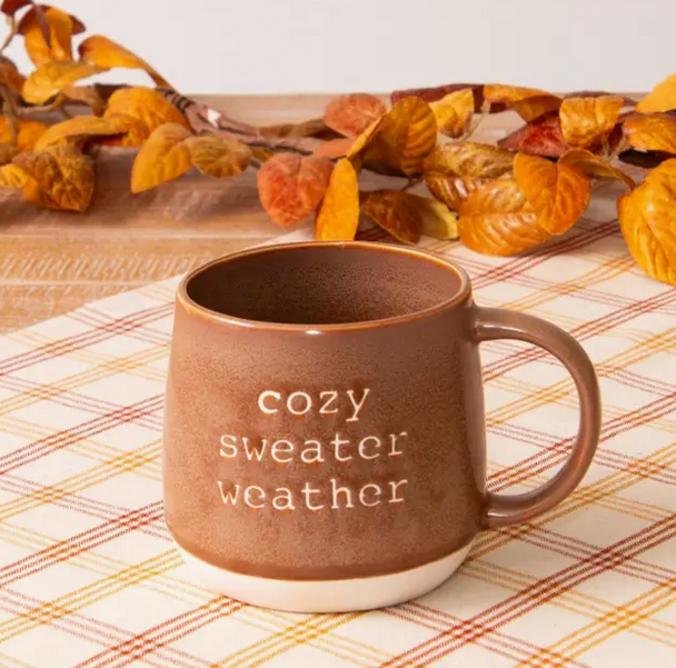 Sweater Weather Stoneware Mug