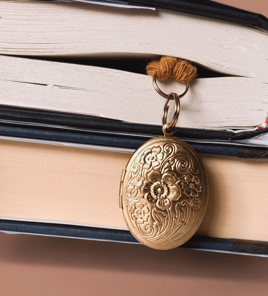 Handmade Locket Bookmark