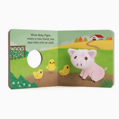 Baby Piglet: Finger Puppet Book