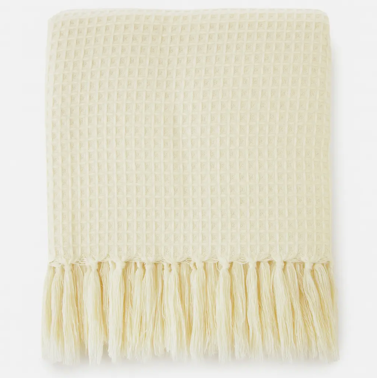Classic Waffle Weave 50x60 Inch Throw Blanket