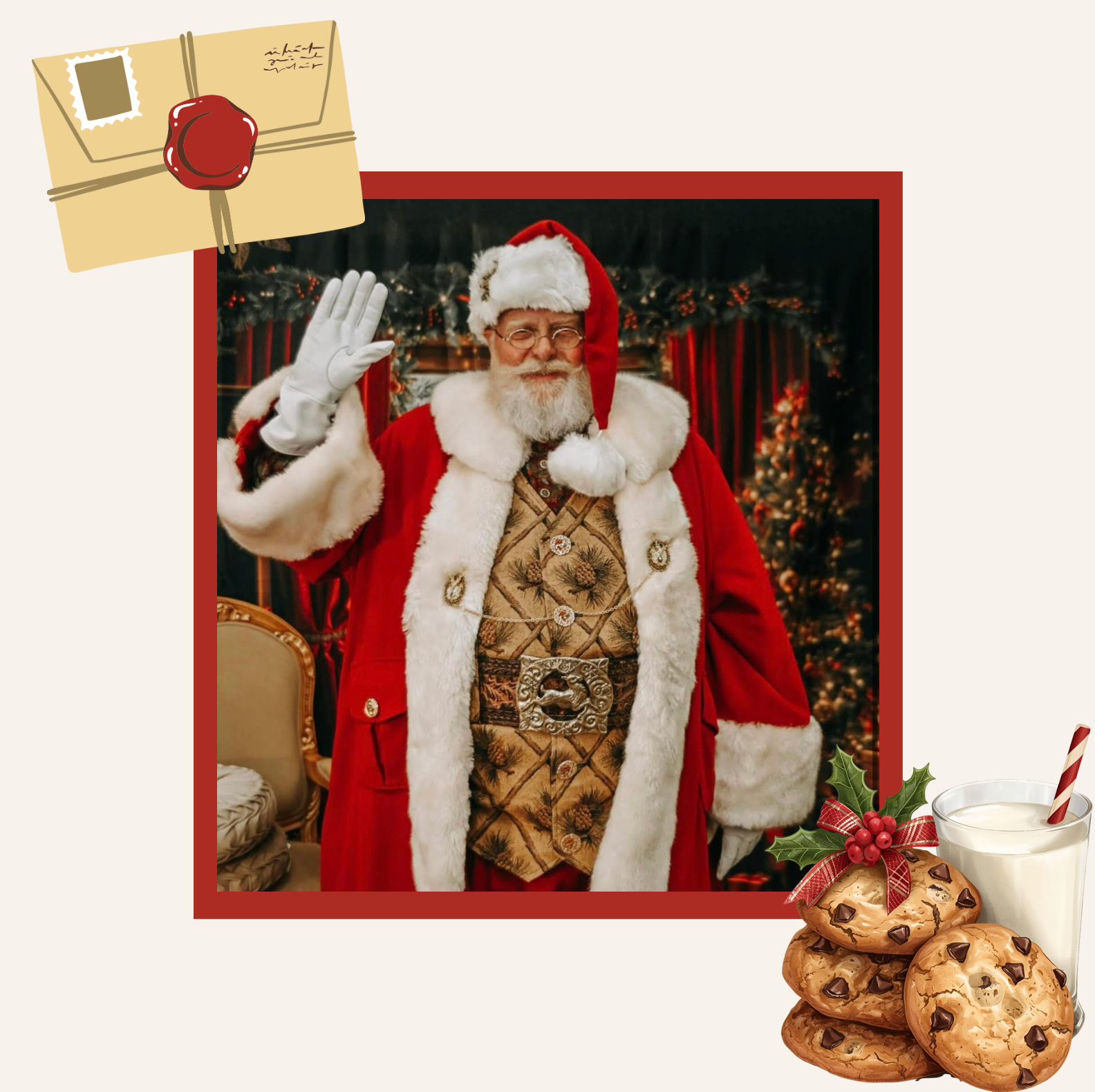 Milk & Cookies With Santa: A Cozy Christmas Photo Experience