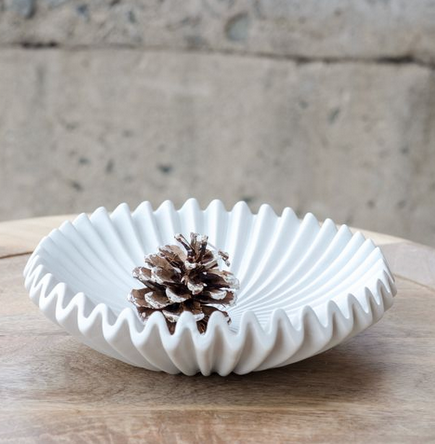8.5" Matte Decorative Dish