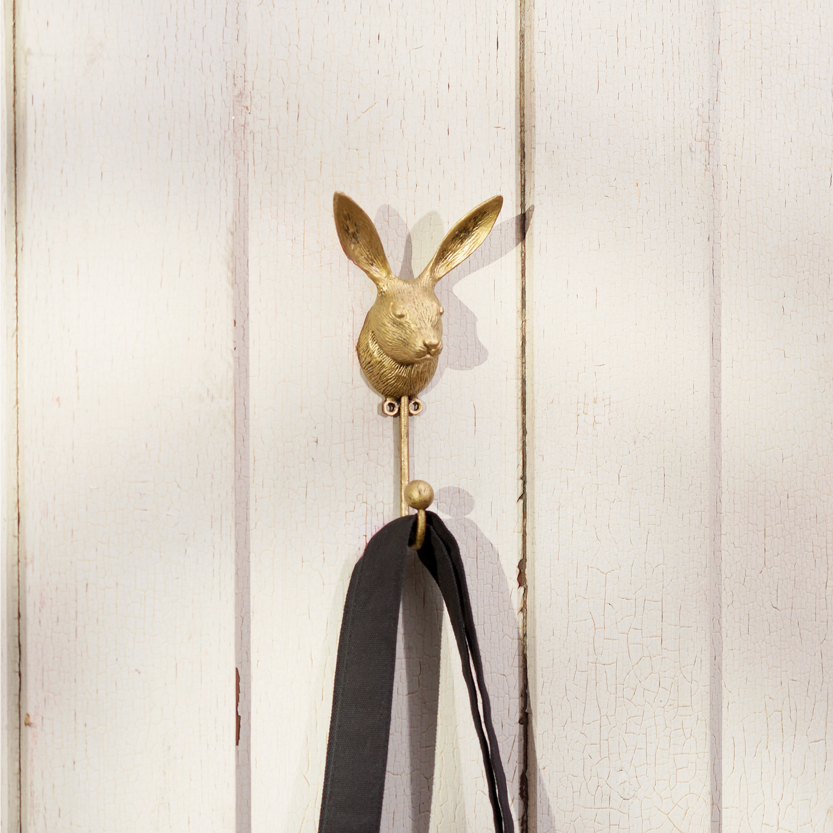 Bronze Bunny Wall Hook