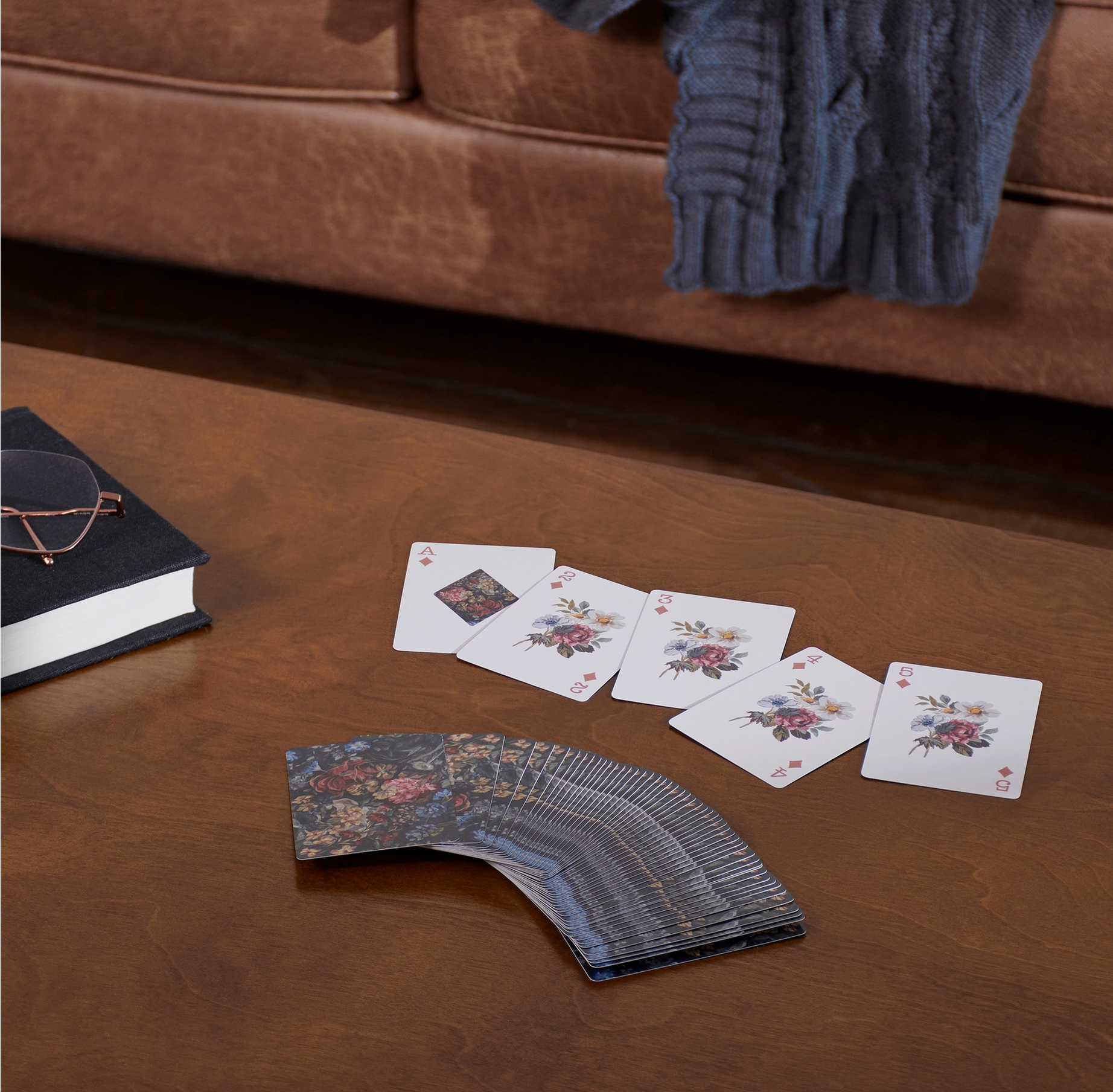 Floral Playing Cards